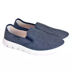 Zapatilla Pancha Gowell Ultraliviana 4250 AZUL sin cordon - tienda online