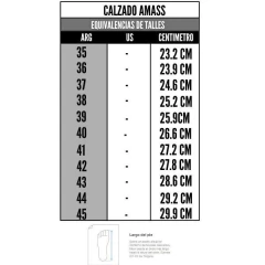 Botin Amass futbol papi 036 talle 37 al 45 - Calzados Marrox