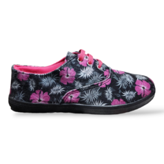Zapatilla Angie Floreada