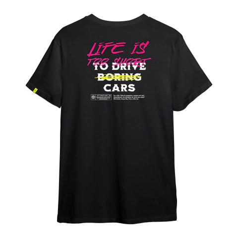Camiseta Boring Cars | 100% Algodão Premium