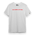 Camiseta GT3 RS Branca e Vermelho | 100% Algodão Premium