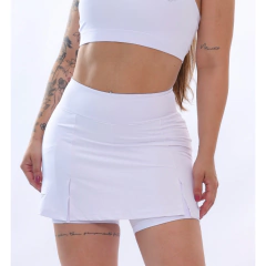 Short Saia Fitness com Bolso Suplex Roupa Feminina Academia Corrida - loja online