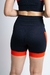 Shorts Corrida Com Bolsos Cós Alto e Punho Duplo Feminino - comprar online