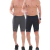 Kit 2 Bermudas De Compressão Masculina Com Bolso Corrida Sem Costura Anti Assadura - ElementFit