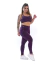Conjunto Top E Legging Bolso Cintura Alta Compressão Corrida - loja online