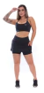 Conjunto Top E Short Saia Com Bolso Para Corrida Fitness na internet