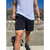 Bermuda Masculina 2 em 1 Corrida Bolso Térmico De Compressão - ElementFit