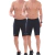 Kit 2 Bermudas De Compressão Masculina Com Bolso Corrida Sem Costura Anti Assadura - ElementFit