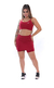 Imagem do Conjunto Top E Short Saia Com Bolso Para Corrida Fitness