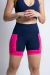 Shorts Corrida Com Bolsos Cós Alto e Punho Duplo Feminino - ElementFit