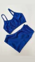 Conjunto short meia coxa com bolso Sanremo - Leliane moda praia