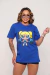 Max T-shirt oversized 100% algodão azul lindinha - comprar online