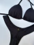 Conjunto Lis preto - linha essencial - - Leliane moda praia