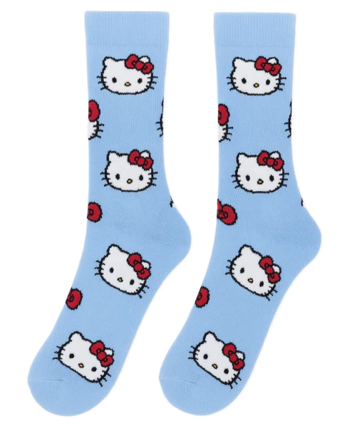 Meias hello kitty azul - comprar online