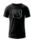CAMISETA PRETA CROME CRAQUELADO - comprar online