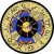 Mesa de Tarot Mandala Astrológica Para Tiragens Em MDF 55cm, Símbolo Astrologia e Elementos tema Egípcio