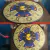 Imagem do Mesa de Tarot Mandala Astrológica Para Tiragens Em MDF 55cm, Símbolo Astrologia e Elementos tema Egípcio