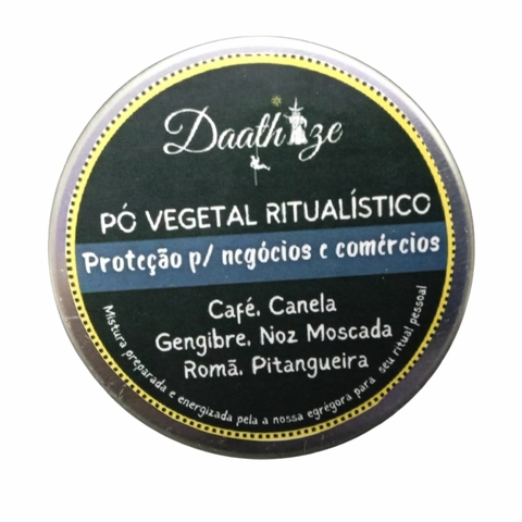 Pó Proteção para negócios e Comércios Vegetal Ritualístico 20g