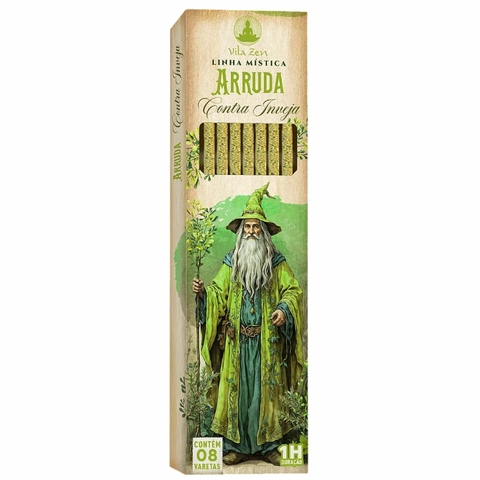 Incenso Arruda Vila Zen Linha Mística Massala Premium Contra Inveja