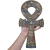 Imagem do Cruz Ansata Cruz Ankh Resina Egito Com Suporte Parede 40cm