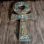 Cruz Ansata Cruz Ankh Resina Egito Com Suporte Parede 40cm