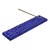 Incensário Madeira Craquelê Furo Duplo Horizontal Azul