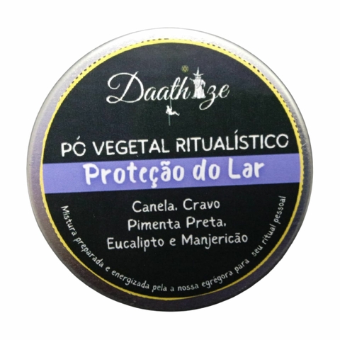 Pó Proteção do Lar Vegetal Ritualístico 20g
