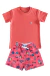 Conjunto Tactel Jeri + Blusa Amarela clara/Vermelha/Salmão - loja online
