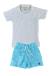 Conjunto Tactel Birds + Blusa Verde clássico/Branca/Verde claro/Maçã - comprar online