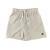 Short Liso Marfim Elastano