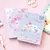 Bloco de Anotações e Adesivos Sanrio na internet