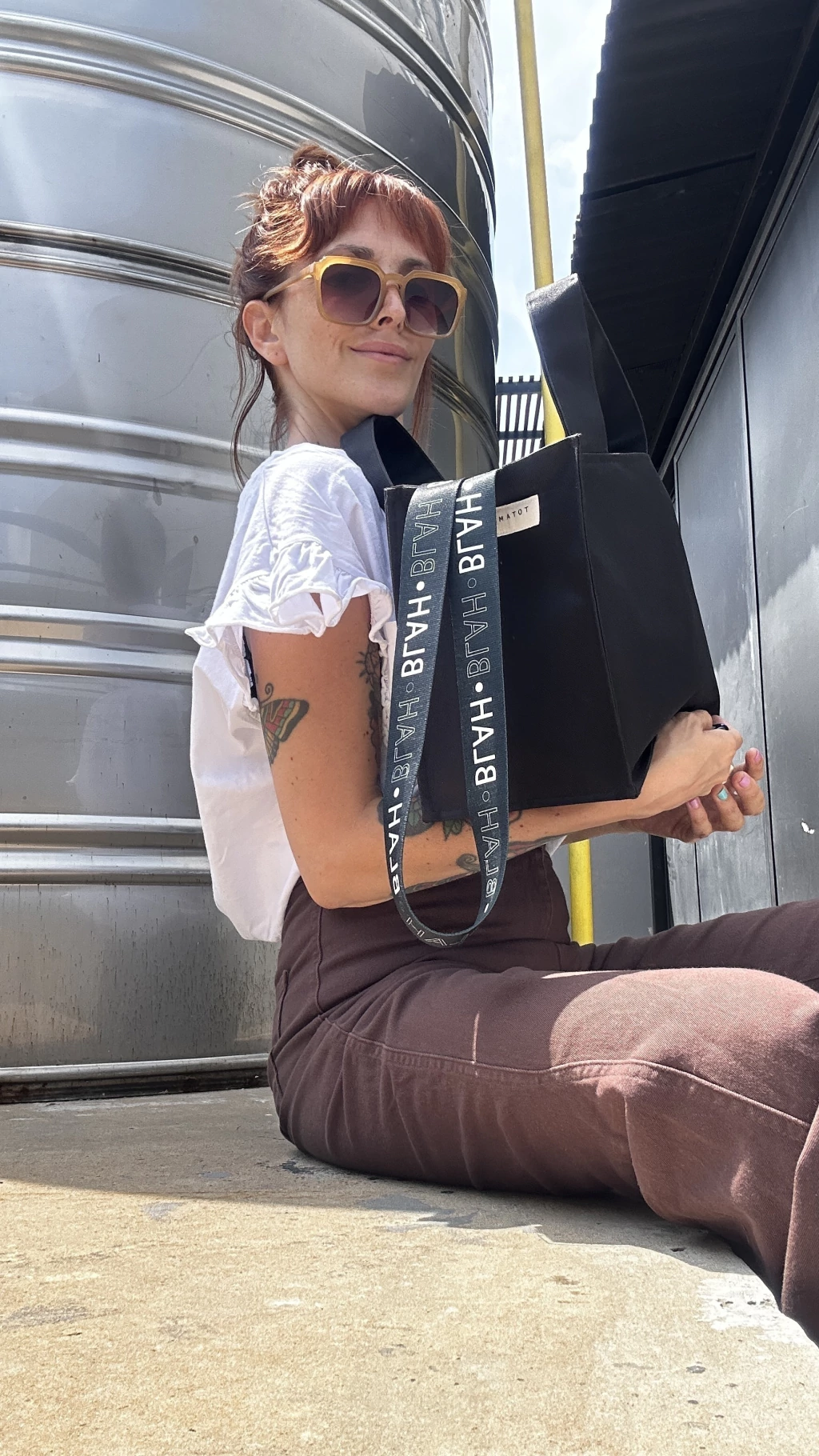 Bolso POCKET BLACK BLAH