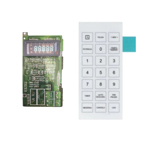 Placa Eletrônica Microondas Brastemp BMP40 127Volts ( USADA/RECONDICIONADA) VERSÃO 1