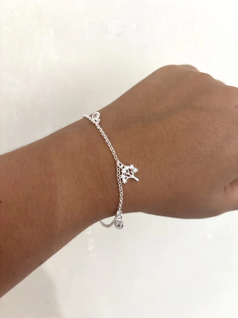 Pulseira árvore da vida - Prata