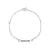 Pulseira Mini personalizada em prata