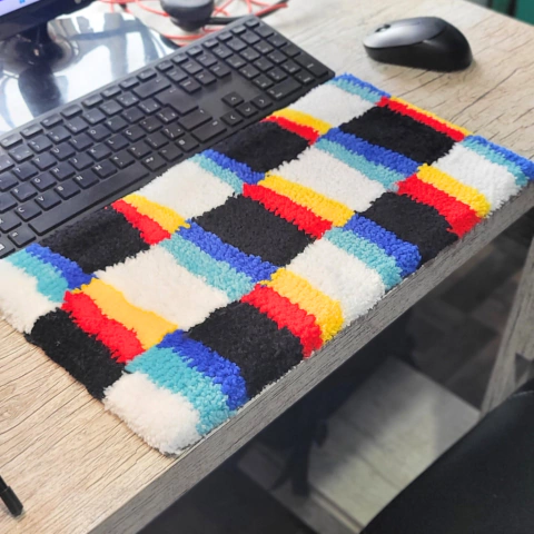 APOIO DE BRAÇO - TAPETINHOS EM TUFTING 40CM X 22CM - comprar online