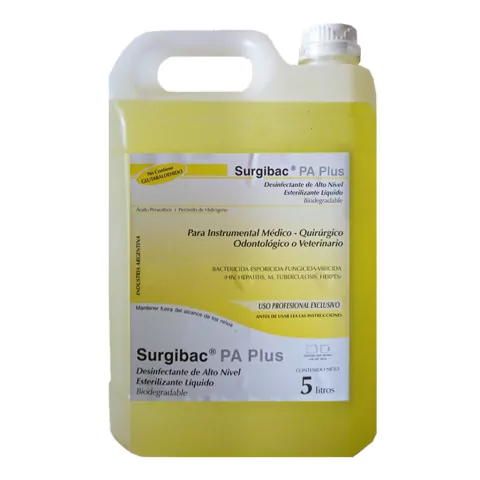 Detergente + Desinfectante - Surgibac Pa Plus x 5 litros