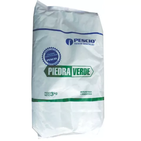 Yeso piedra verde x 1 kgr - Pescio