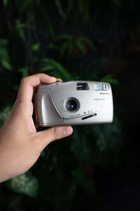 Câmera Focus Free preta