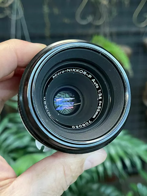 Lente Nikon NIKKOR 55mm Micro 1:3.5