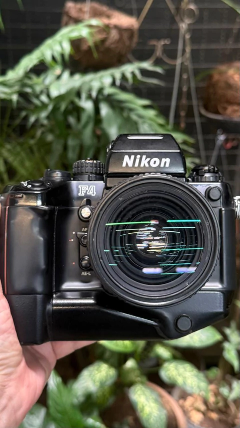 Câmera Nikon F4 c/ lente 28~85mm 1:3.5-4.5. - comprar online