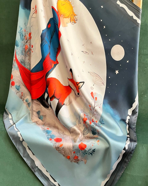 Pañuelo Principito 80 x 80 cm