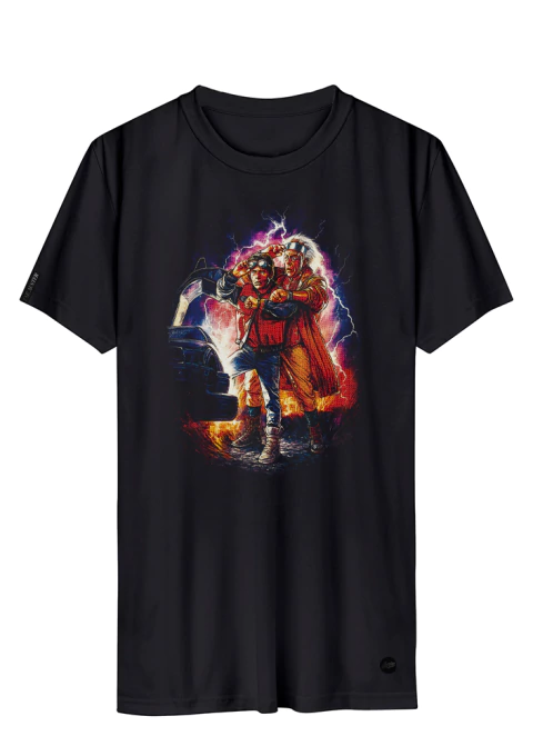 Camiseta De Volta pro Futuro - comprar online