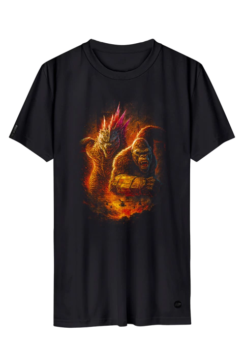 Camiseta Kong vs Godzilla - comprar online