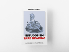 Capa do livro "Estudos em Tape Reading" de Richard Wyckoff, vendido pela editora Invest Books.