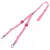 Guia Dupla Ray Pet Life Para Cachorros Print - Confete Rosa - Chiaradia Pet Store