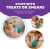 Imagem do Outward Hound Double Tuff Brinquedo de borracha recheável para cachorro