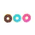 Miniz 3-Pack Squeakie Donutz Zippy Paws Pelucia para Cachorro - comprar online