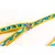 Guia Dupla Ray Pet Life Para Cachorros Print - Banana Blue na internet