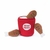 Burrow Zippy Paws Balde de Frango - Pelúcia Esconde-Esconde Interativa para Cachorro